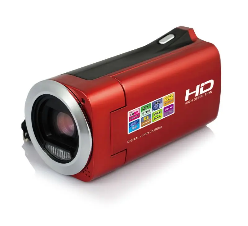 HD Digital zoom HDV328-5 digital video camcorder with 5.0 Mega Pixels CMOS