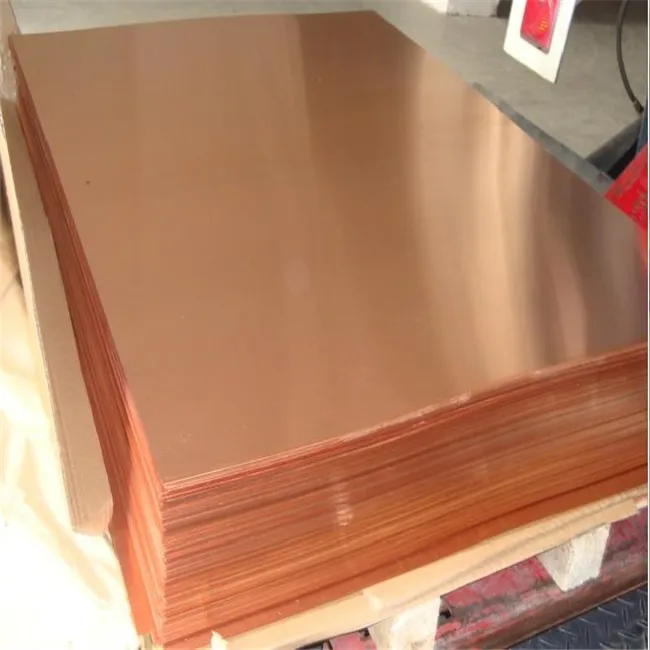 Hot Sale Red Copper Plate Pure Copper Sheet Hot Cooper Plates for Sale Directly From Factory