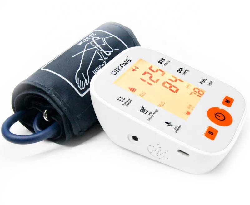 HG-B02 In Stock English Talking Blood Pressure Machine Backlight Display BP Machine For Sphygmomanometer