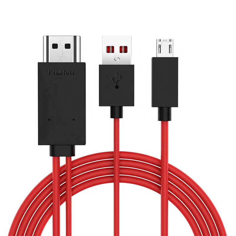 Кабель Xput MHL Micro USB к HDMI папа 1080P HD TV конвертер кабель адаптер для телефонов Android