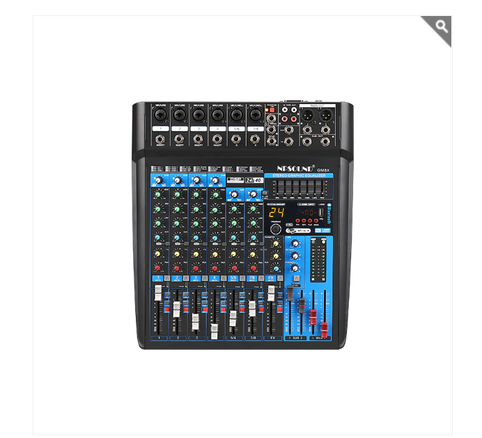 Professional Audio Console Mixer mixer console 8 channel Music Equipment Studio Professional new design with best quality