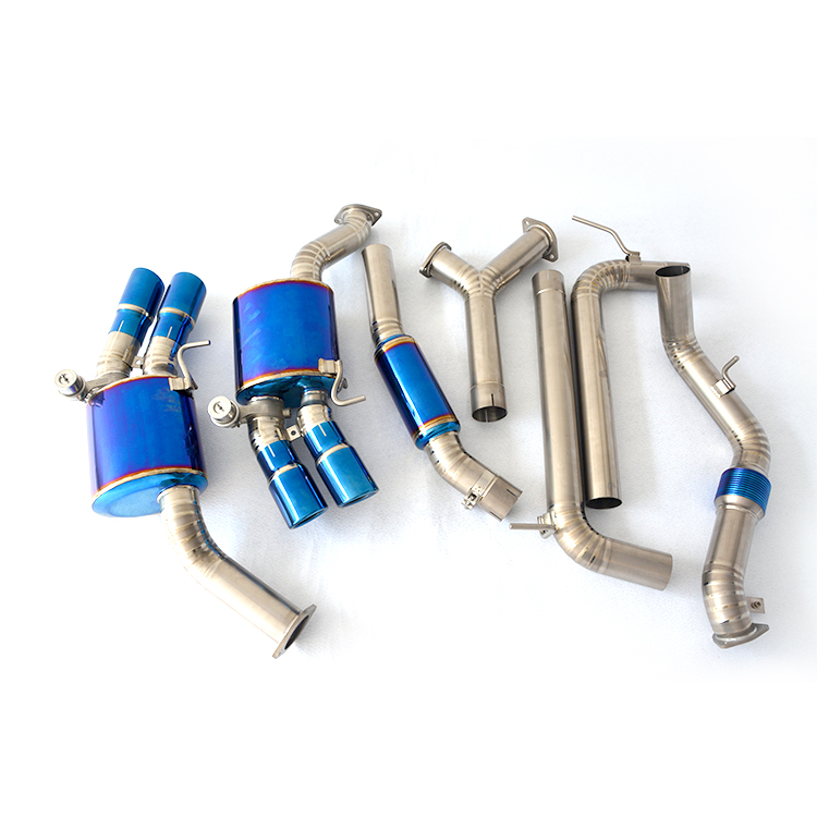 exhaust catback for 02 03 04 05 Au*di A4 Quattro 1.8L B6 AT MT Turbo Exhaust System