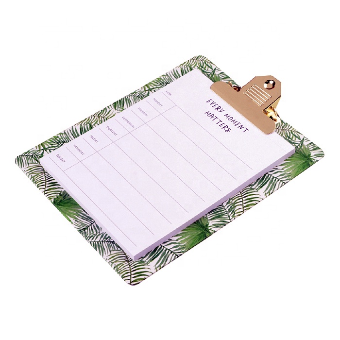Промо Смарт экзамен Memo Pad буфер обмена доска клипы связующего папка для документов
