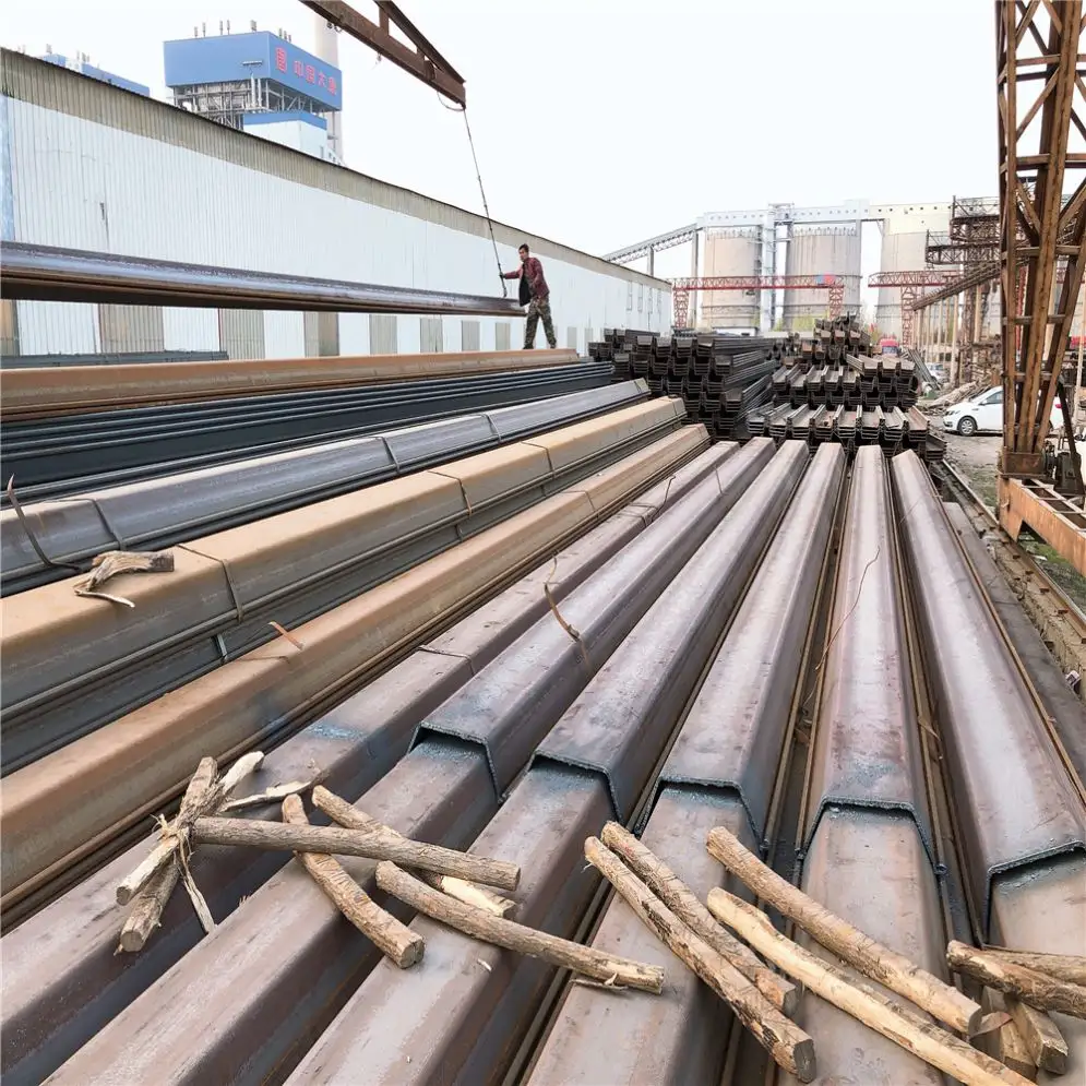 Cold Formed and Hot Rolled sheet piling rolled U Type Steel Sheet Pile