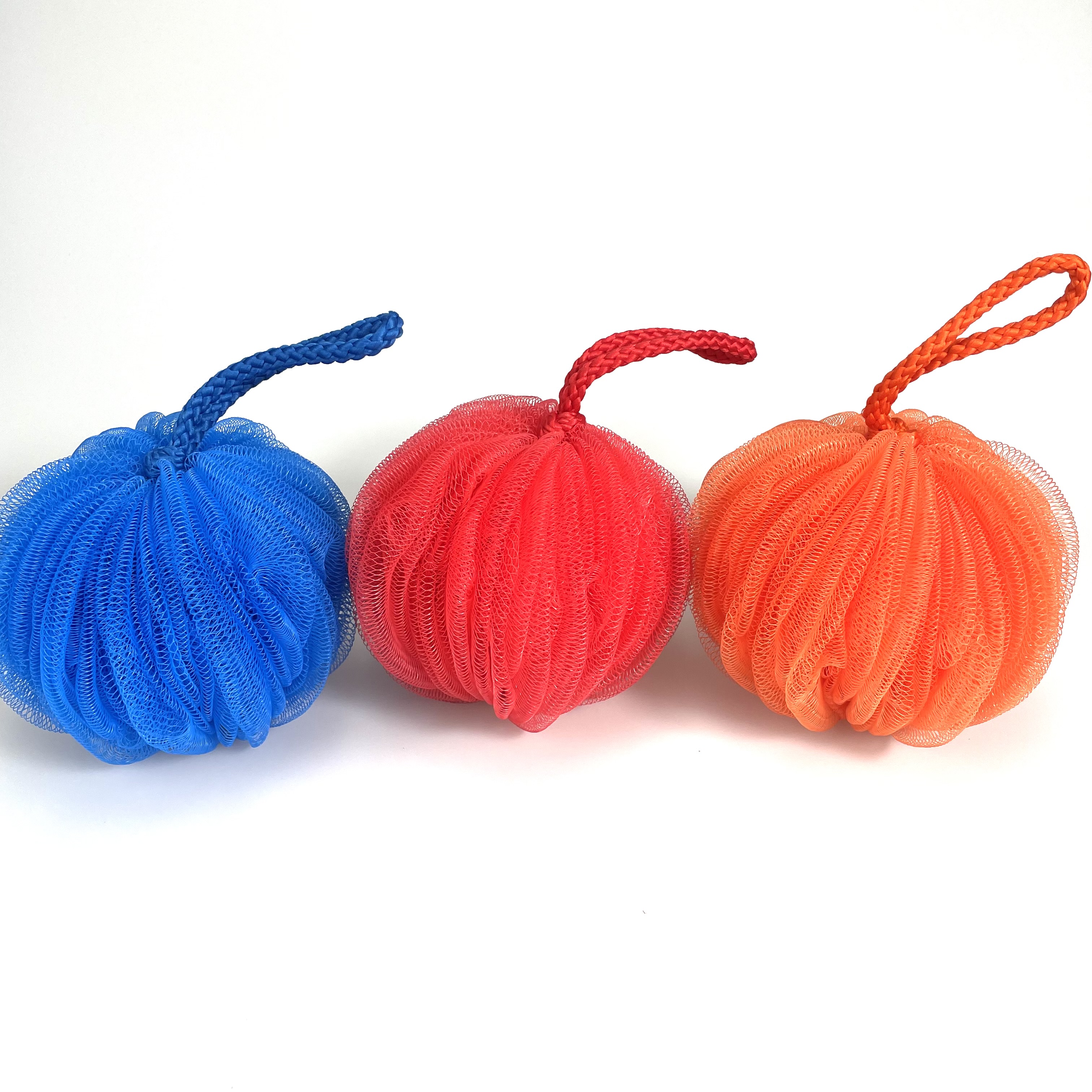 OEM пользовательская Ванна loofah супер мягкая полиэтиленовая богатая пузырьковая красочная цветочная очищающая Ванна сетчатая душевая пуховка для отшелушивания