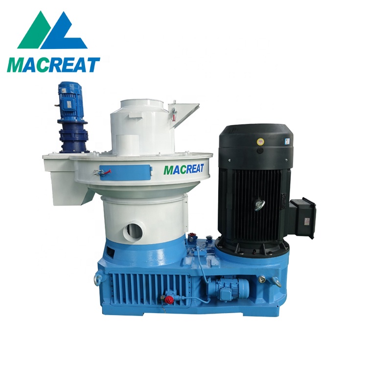 Macreat high capacity agriculture waste sawmill biomass wood pellet mill LD-560A