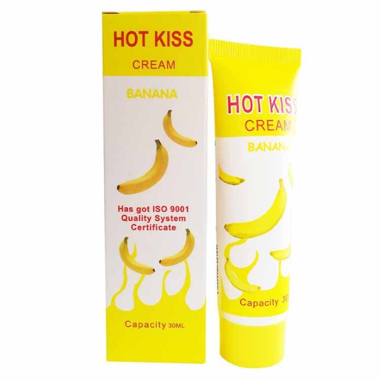 wholesale enhancement Fruit flavored human Sensual Massage lubricant love kiss cream