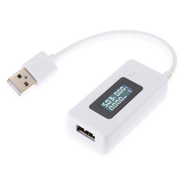 Мини-тестер с ЖК-дисплеем и двумя USB-портами