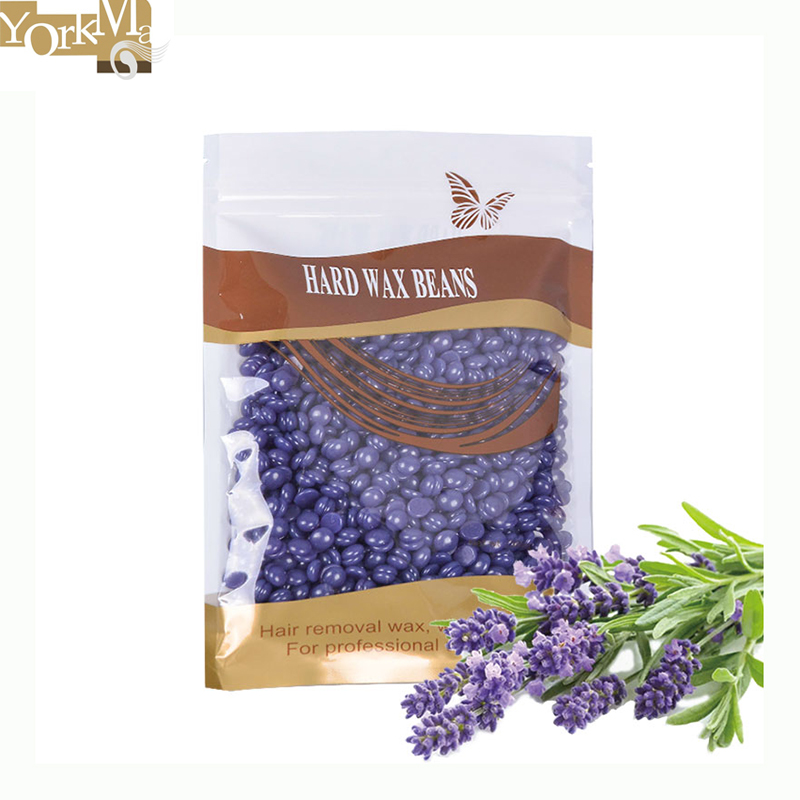 Factory Wholesale 1kg Honey Rose Aloe Lavender Hard Waxing Beads Face, Body, Legs, Pearl Beads Painless Hot Hair Removal Wax