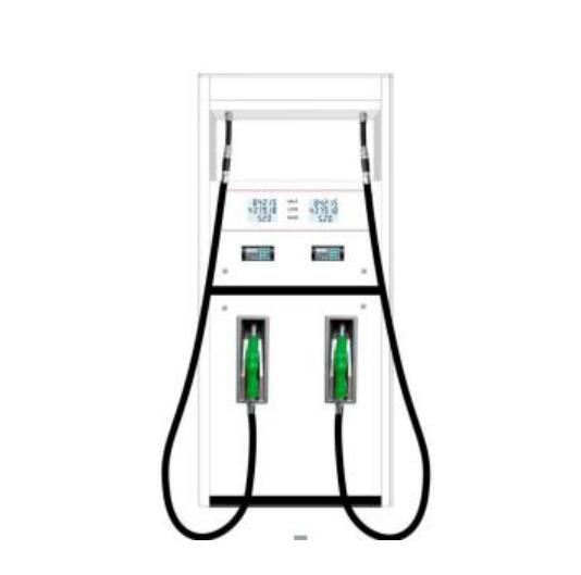 220V Four nozzle fuel dispenser fuel pump fuel industrial pump petrol pump