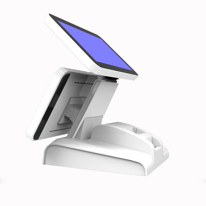 Электронный умный ресторанный планшет Gmaii с двойным сенсорным экраном, Android POS-терминал с принтером
