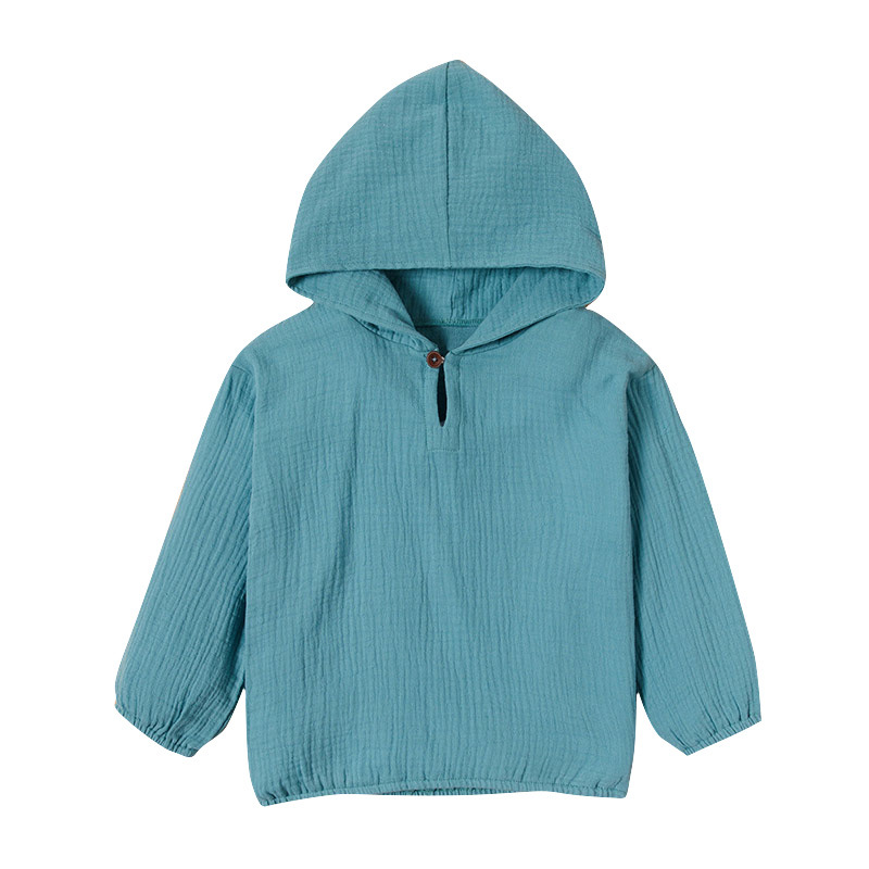 2021 Spring Casual Children Cotton Boy Girl Outerwear Long Sleeve Solid Color Print Casual Sweatshirt Coat New Hoodie Kids