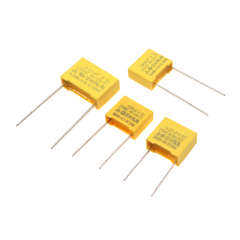 Пленочный конденсатор X2 0,01 мкФ 275V103K, 10 мм, защитные конденсаторы 103 10nF MPX/MKP, полипропиленовый конденсатор