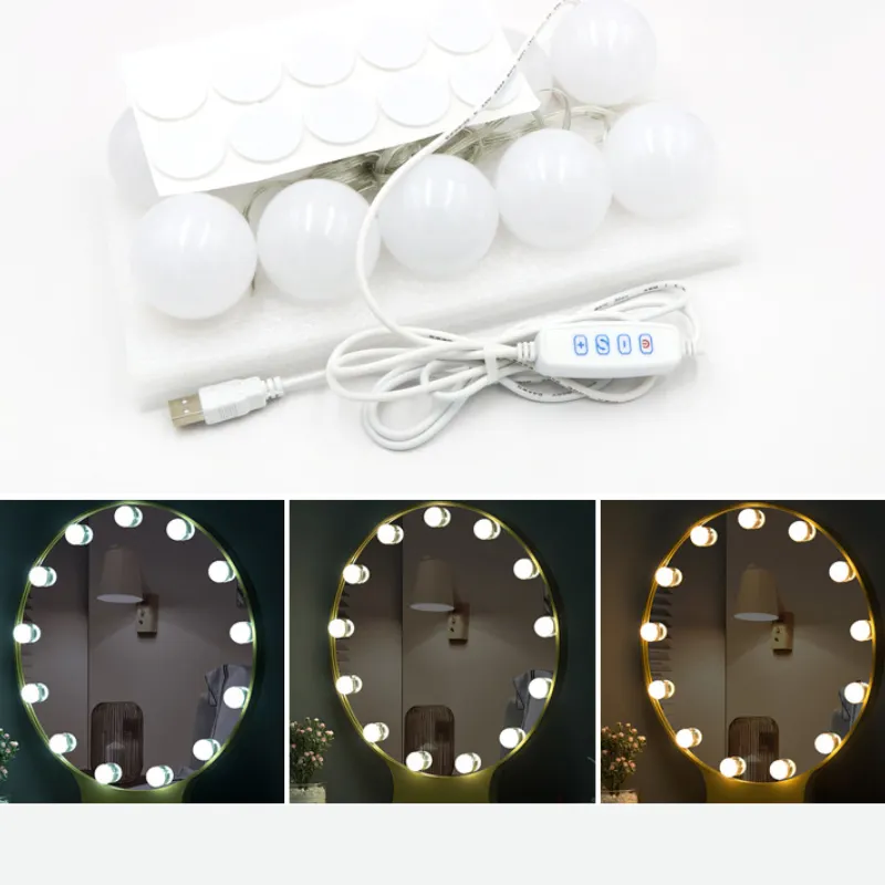 New Lamp Makeup Vanity Bulb Bulbs Cosmetic Dressing Hollywood For Make Up Beauty Best Decorative Lamps Led Mirror Light
