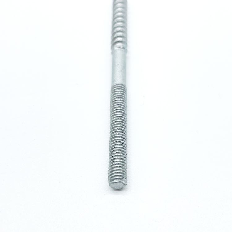 M6 M8 Hanger Bolt Wood To Metal Dowels Double Ended Furniture Fixing Self Tapping Screws Wood Thread Stud
