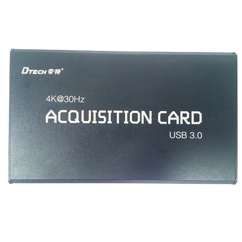 Видеозахват Dtech Usb 3,0 1080p 4k HD, захват видео с Hdmi, карта захвата видео, видеозахват для прямой трансляции, карта захвата Hdmi Usb 3,0