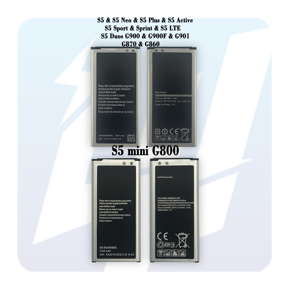 original quality battery J2 J3 J5 G530 G360 J7 J710 J5 J510 J6+ G610 rechargeable battery for Samsung Grand