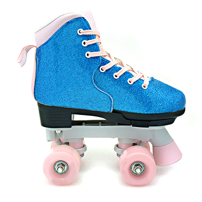 HS-Q003 Adjustable Patines Quad Inline Skate Roller Shoes Roller 9506702000 Black Nylon Foam+ Velvet Age: 4 Years+ EN13899 Girls