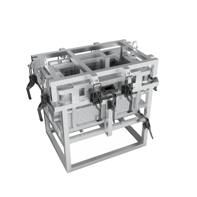 Rotary Plastic Moulding Machinery Water Tank Making Rotational Molding Machine