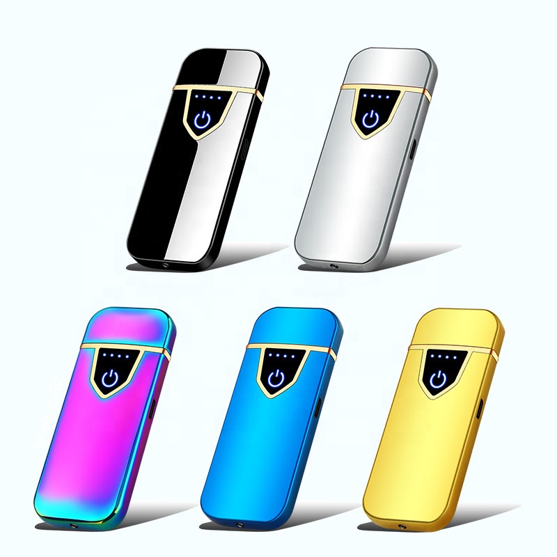 2020 беспламенная Usb Зажигалка для спирали заряжаемая электронная Usb ветрозащитная Зажигалка для спирали