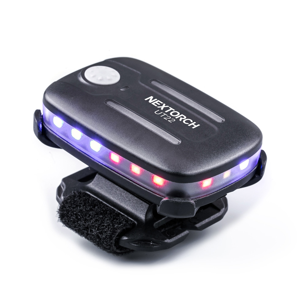 Nextorch UT22 светодиодный аварийный фонарь для полицейской безопасности molle light tupe C перезаряжаемый синий и красный мигающий сигнальный фонарь