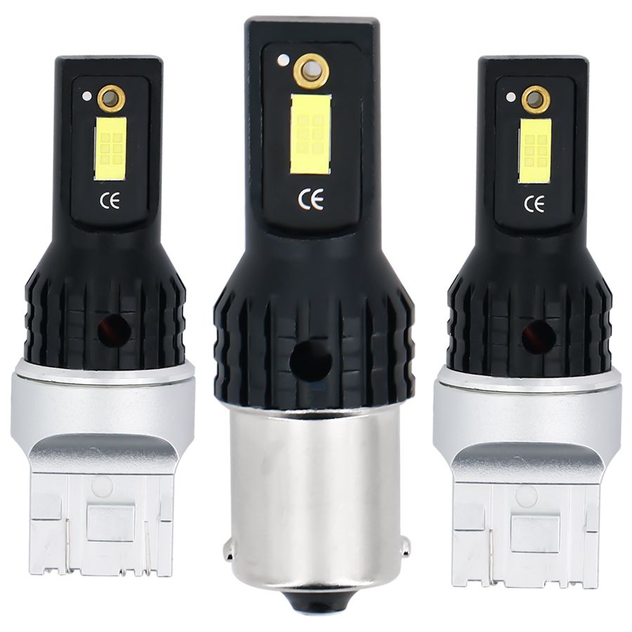 12V CSP 3570 чипы S25 1156 Ba15s 1157 ВОДИТЬ Автомобиль Сигнальные лампы Авто фонарь стоп-сигнала WJ019