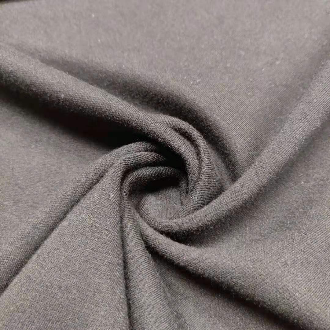 High Quality In China68%Rayon 27%Nylon 5%Span Men'S Pant Twill Ponte Roma Fabric Made Sirone Thrade 460Gsm