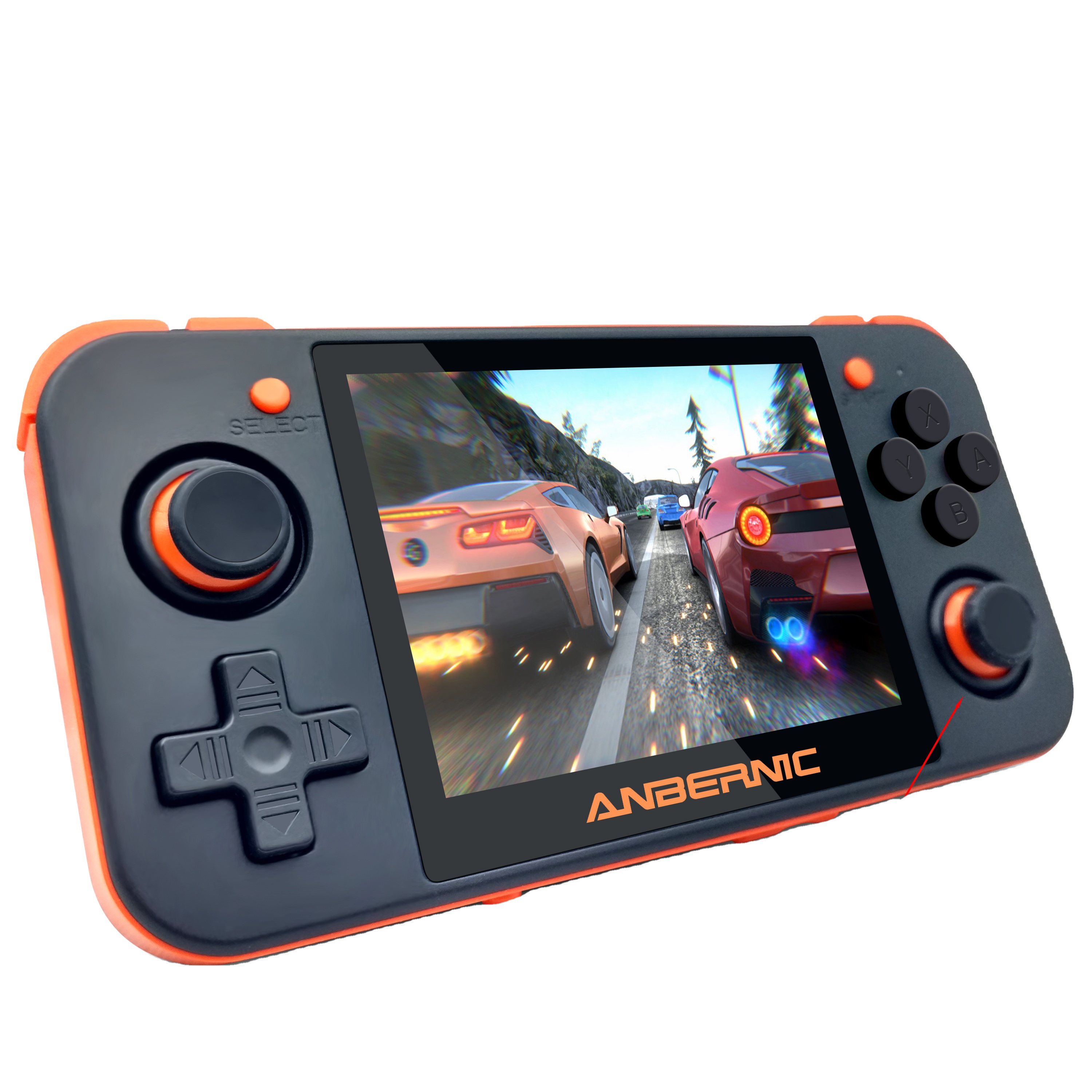 Игровой автомат с полноэкранным IPS экраном RG350 3,5 дюйма, портативная игровая консоль с открытым исходным кодом, портативная консоль, игровой плеер