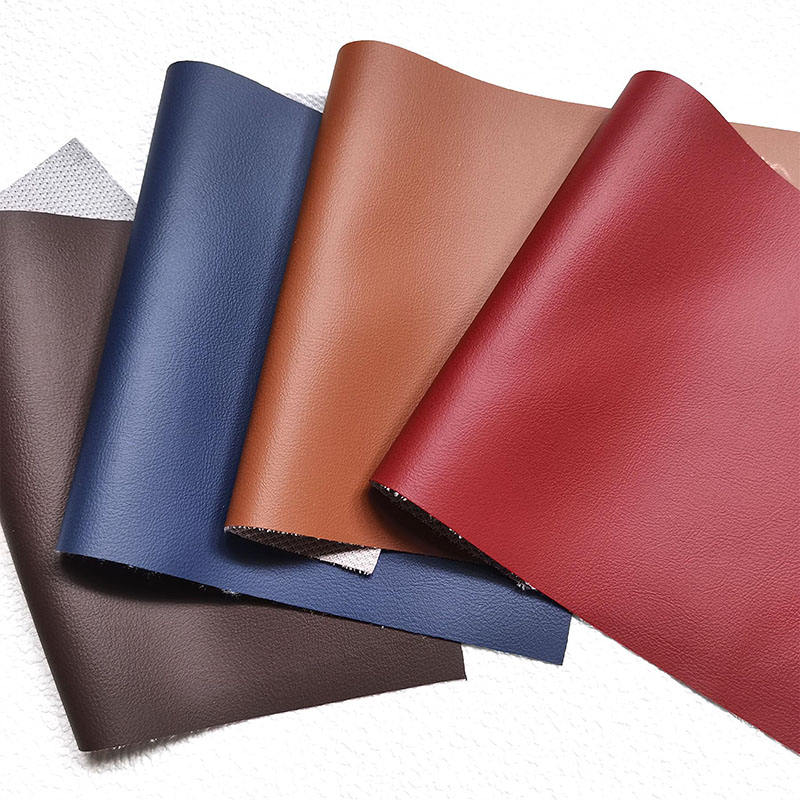 Natural leather outlook Nappa Semi PU Leather for car upholstery furniture Bags chair