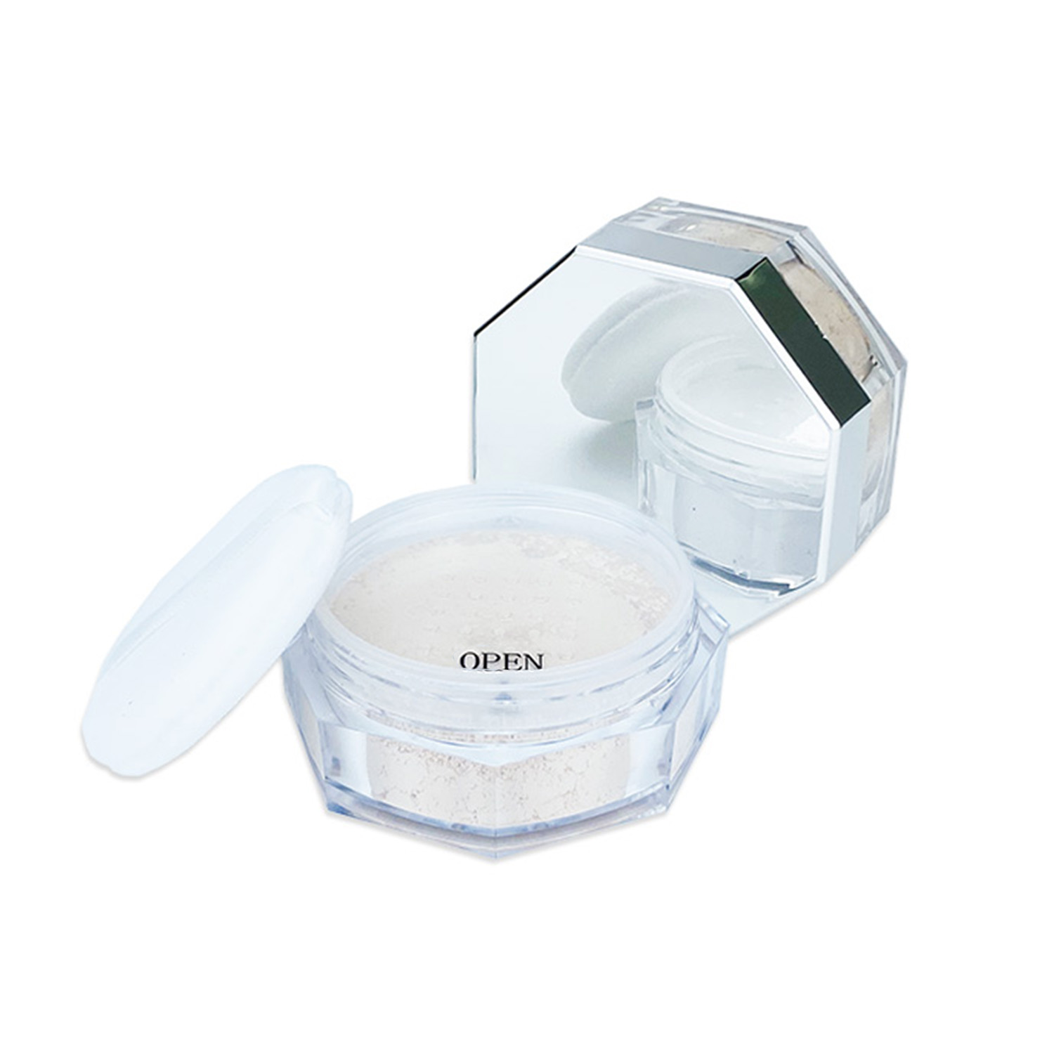 Private Label Cosmetics Face Powder Oil Control Natural Low Moq Loose Powder