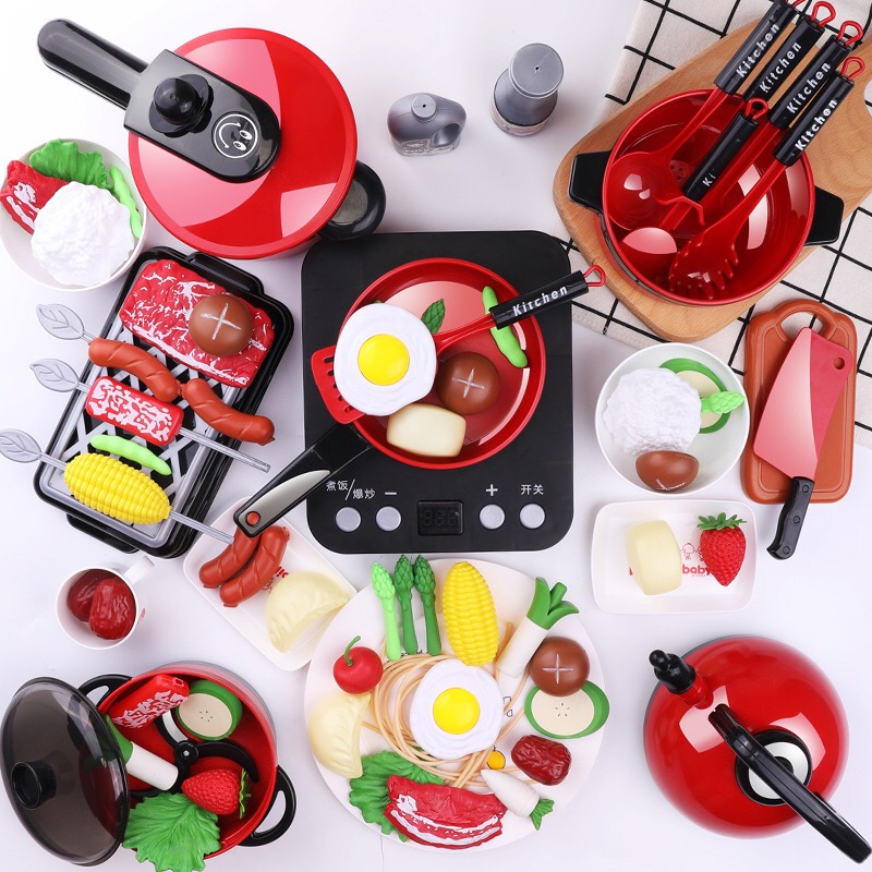Лучшие продажи, пластиковая кухня, готовка, резка овощей, дерево, фрукты, милашка, дошкольные кухонные игрушки