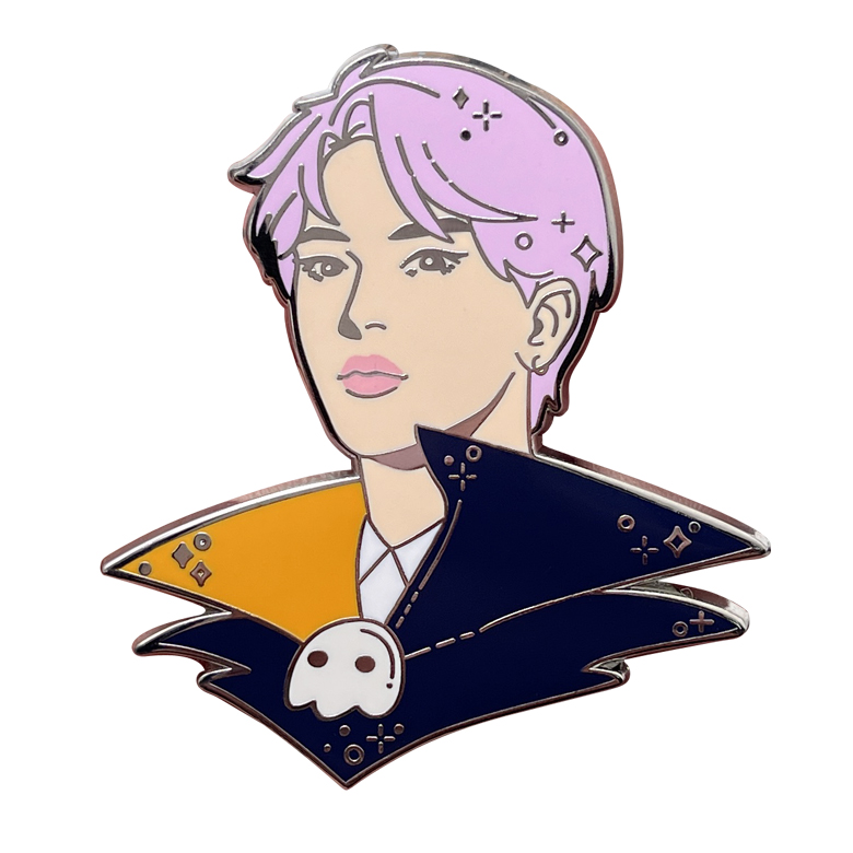 Direct Kunshan Manufacturer high quality custom metal lapel pins nickel plated Kpop bts hard enamel pins