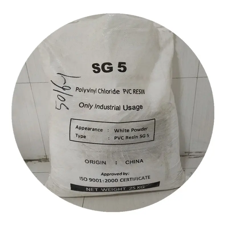 Industrial grade raw materials Polyvinyl chloride PVC resin k67 SG3/SG5 pvc resin powder