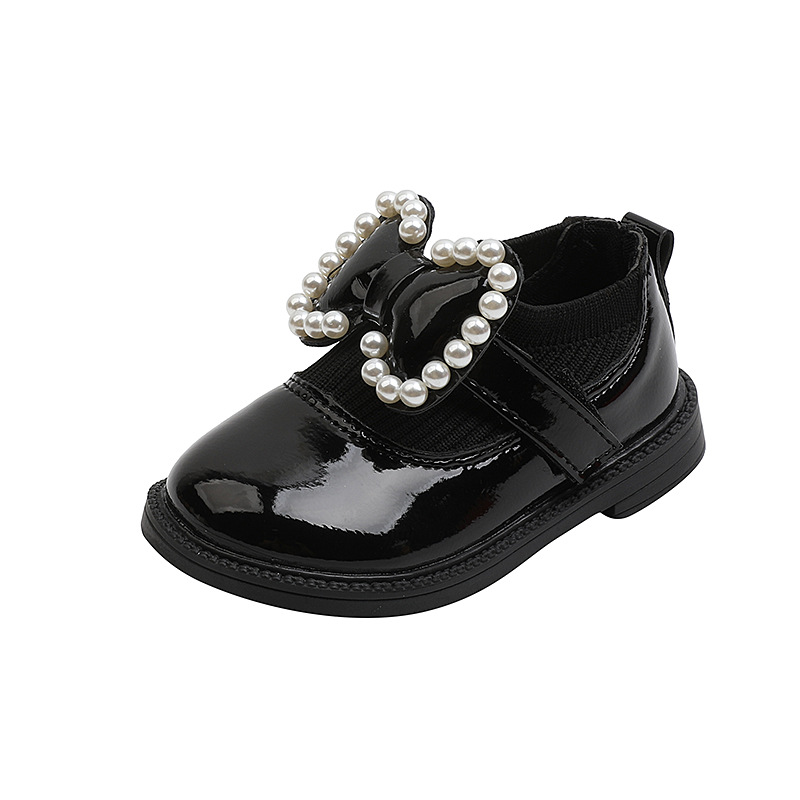 Soft PU Ballet Girl Mary Jane Princess Baby Shoes Wholesale