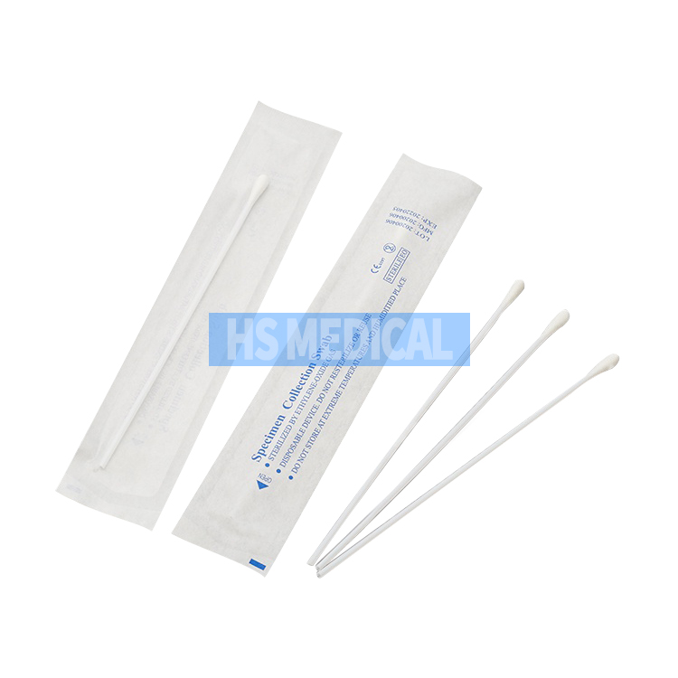 buccal nasal swab stick test micro swabs disposable wire vtm swab