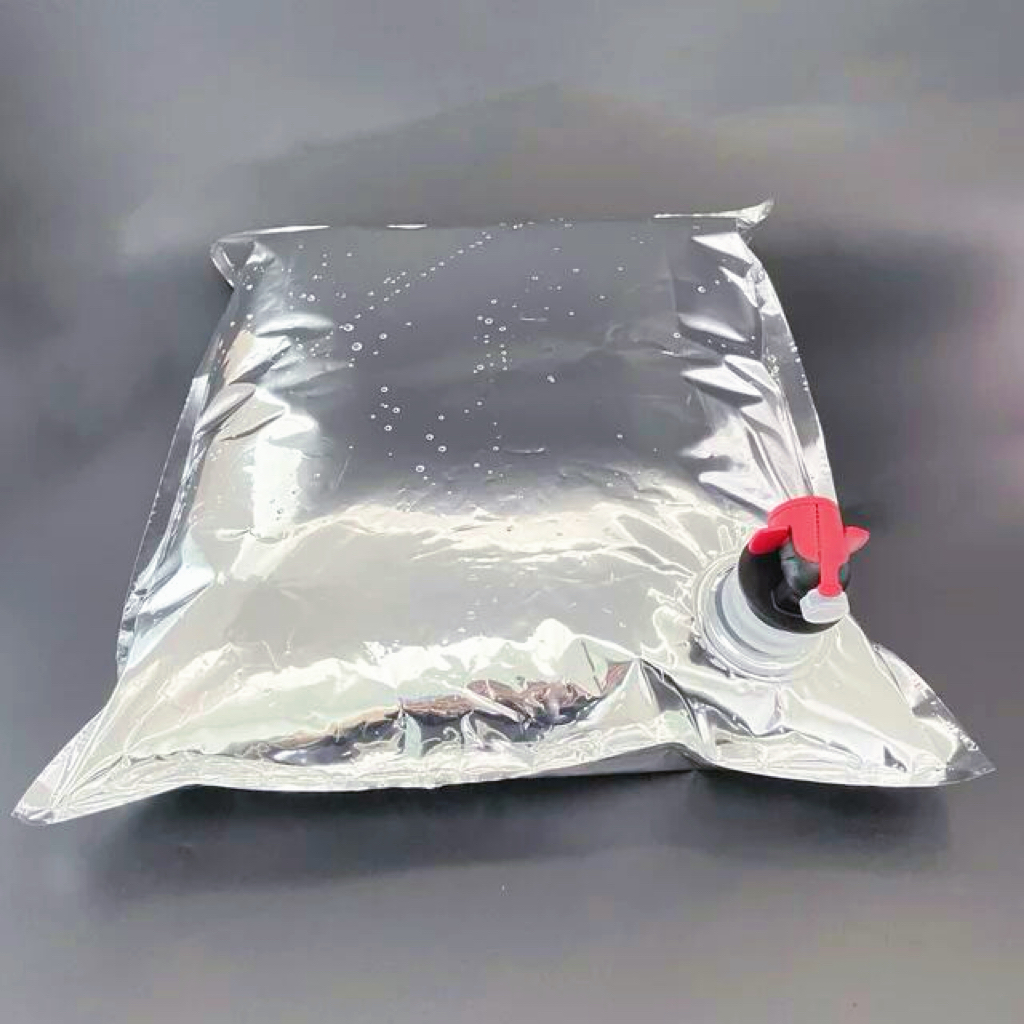 Hot Sales 5L Customizable Aluminuming Aspetic wine/water /juice/beverage Bib Bag In Box Dispenser With Valve For Liquid Storage