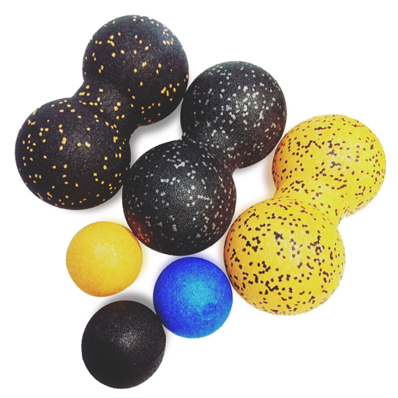 Therapy EPP Yoga Roller Round Peanut Massage Balls for Deep Tissue Point Mayofascial Release