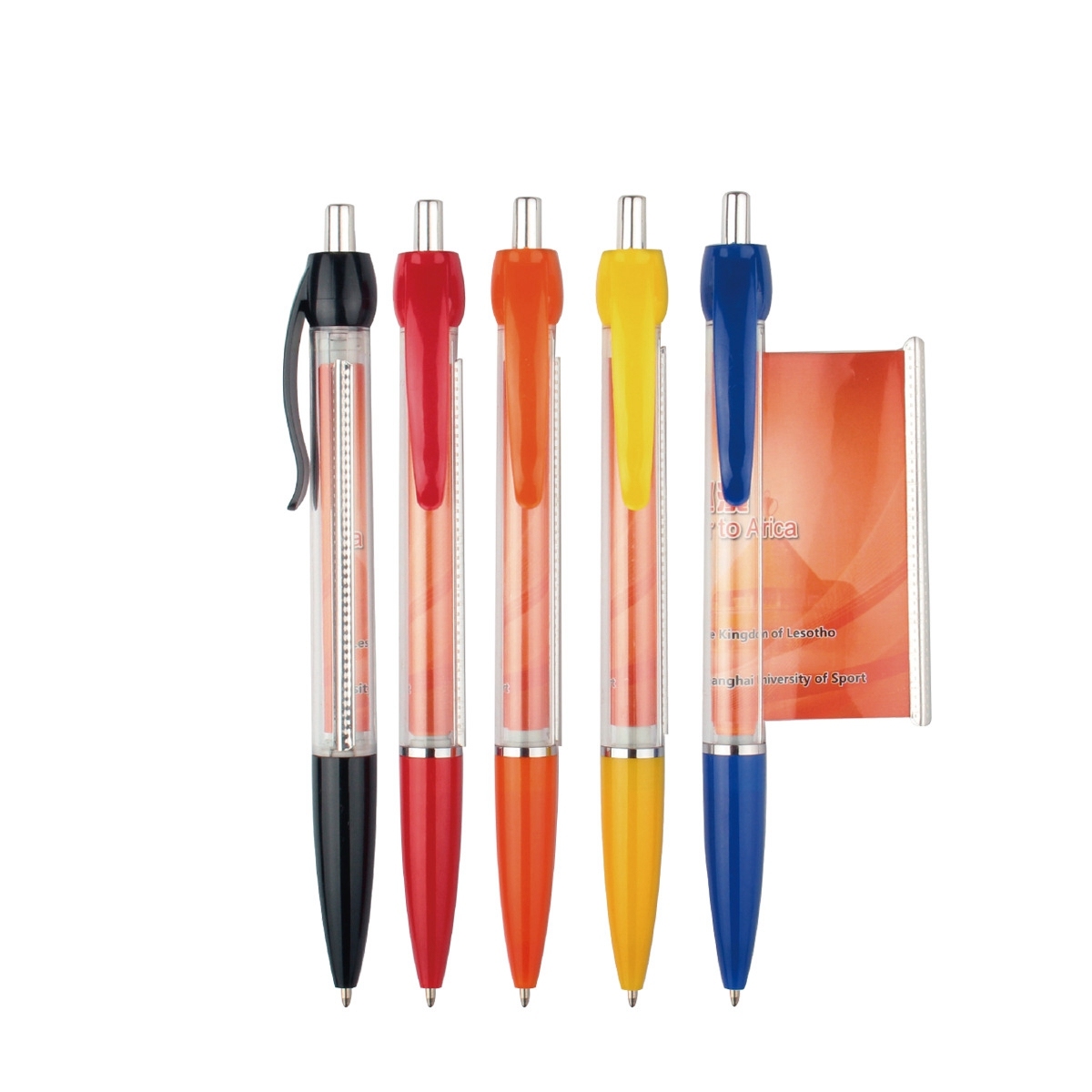 2023 Cheap Promotion Promotional Banner Plastic Pens with Custom logo