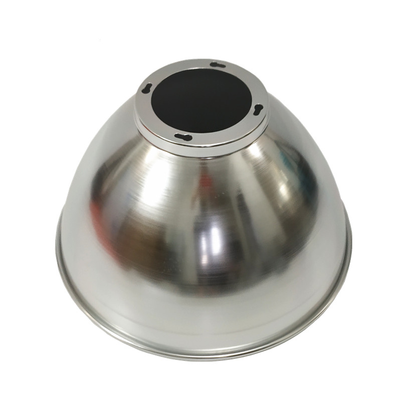 shenzhen 100w 200w 300w 500w high power outdoor high bay gym stadium light reflector 60degree 18'' aluminum metal lampshade