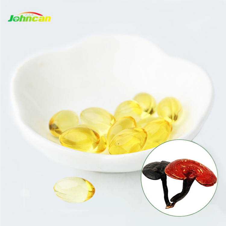 Высокое качество натуральный гриб Рейши Ganoderma Lucidum Spore масло Softgel