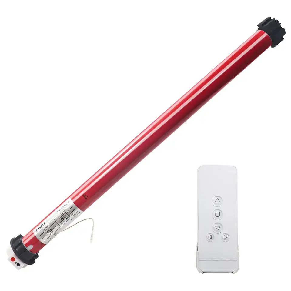 2023 hot sell Quiet 25mm tubular motor for smart house motorized roller blinds ERB25 BOFU silent motor remote control