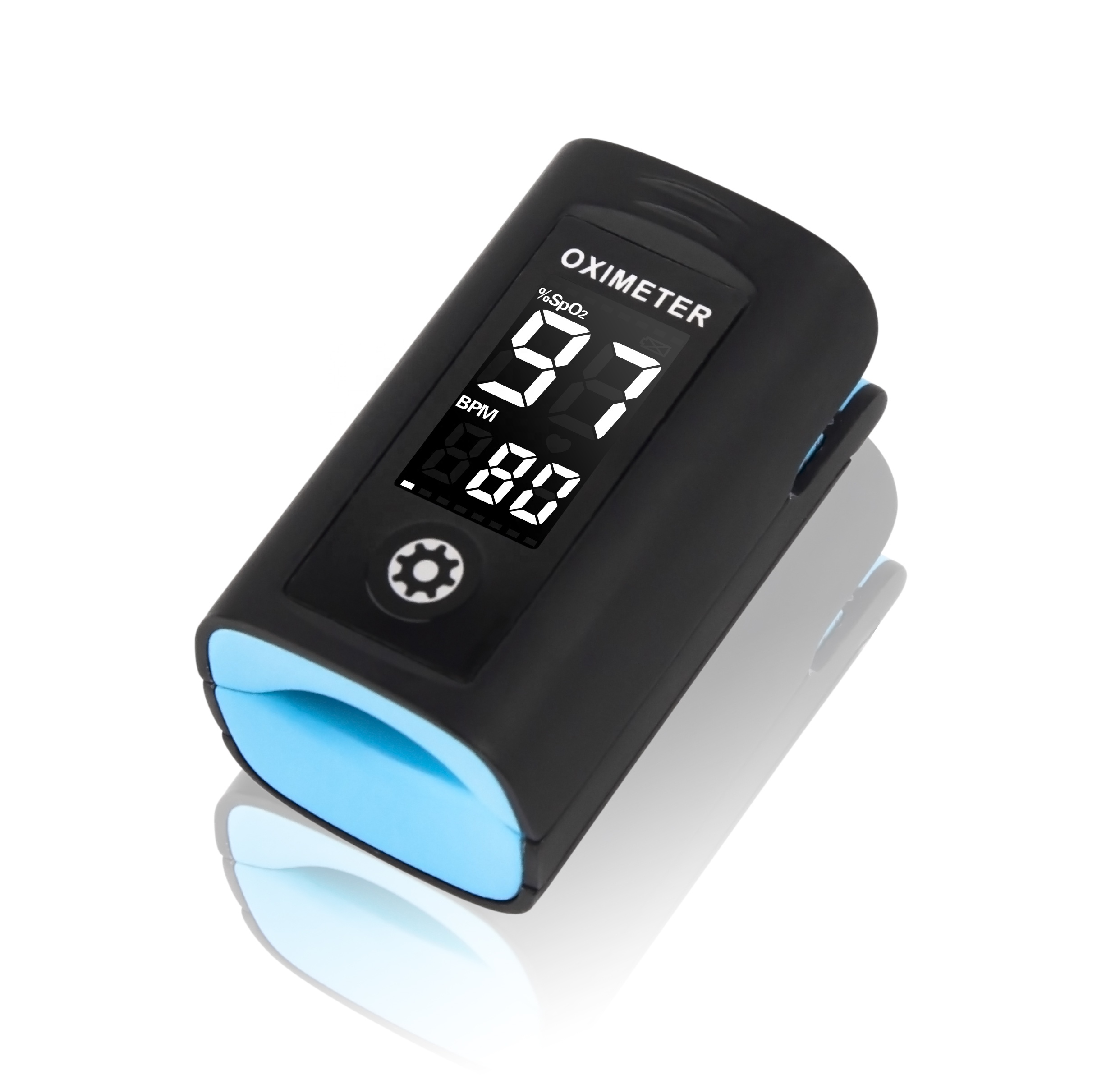 Multifunctional automatic switch machine splash-proof and drop-proof low battery indicator removable pulse oximeter