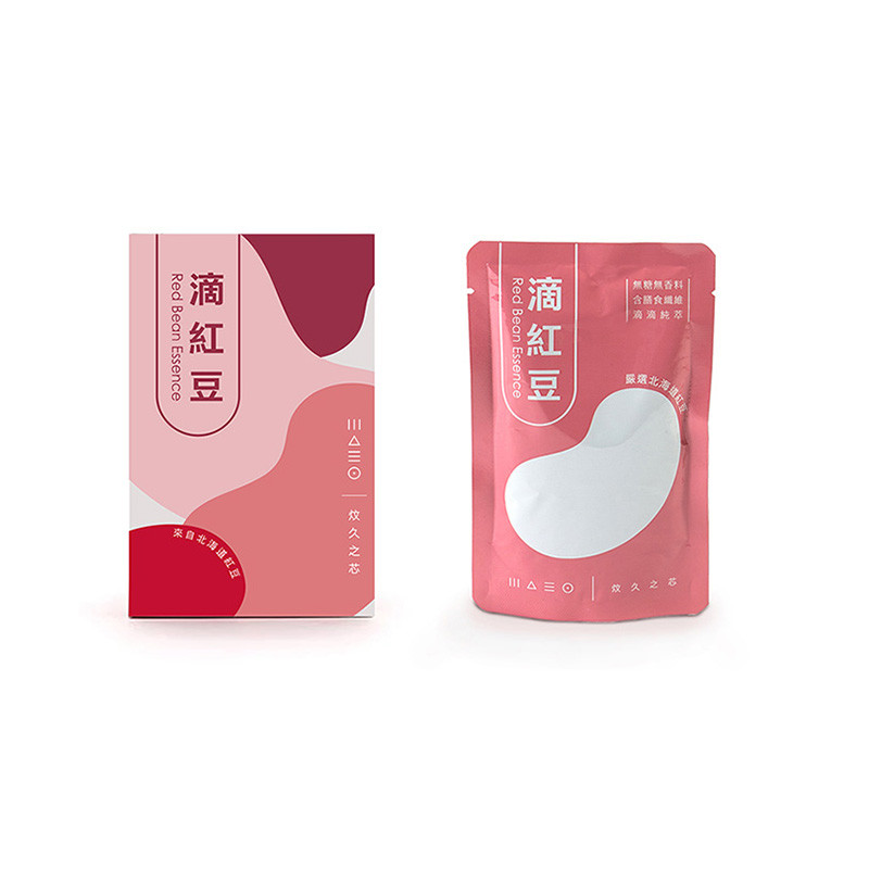 [Wunjo Food] Factory Price No Sugar No Flavoring Small Red Bean Essence Drink Instant Red Bean Essence Drink