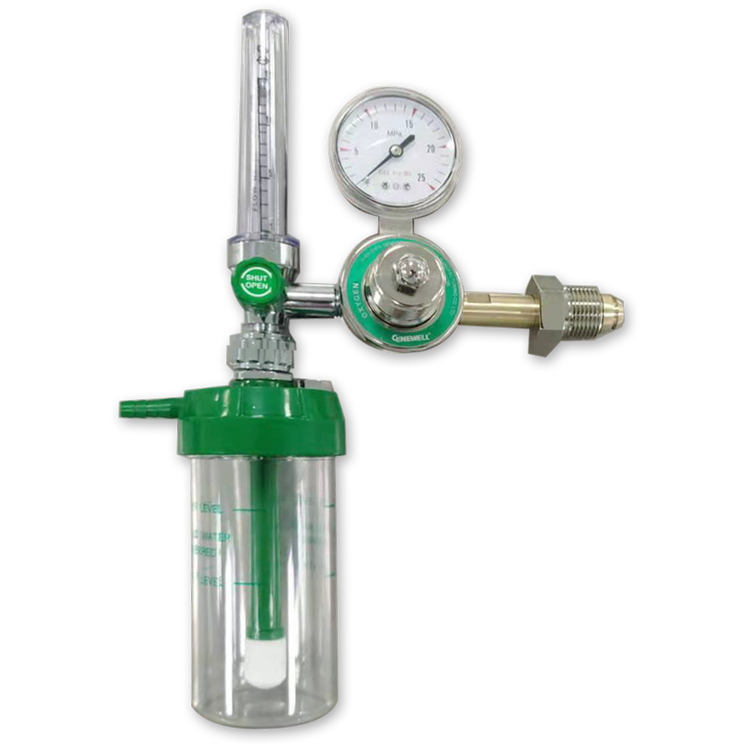 General Medical Supplies Oxygen Regulators Oxygen Pressure Regulator With Humidifier