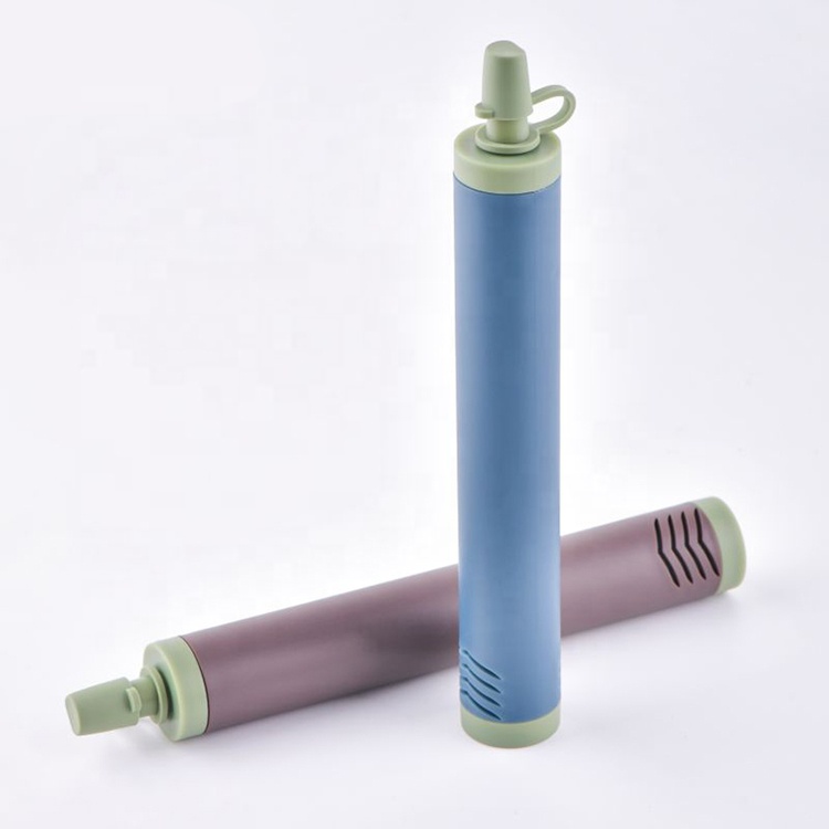 2021 Water Filter straw Water Cartridge Portable Water Filters life straws for Camping Hiking and Survival Backpacking