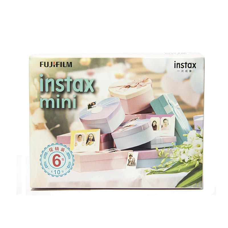 60 листов белая рамка Fujifilm instax Мини пленка подходит для всех Fuji instax Мини серии камеры