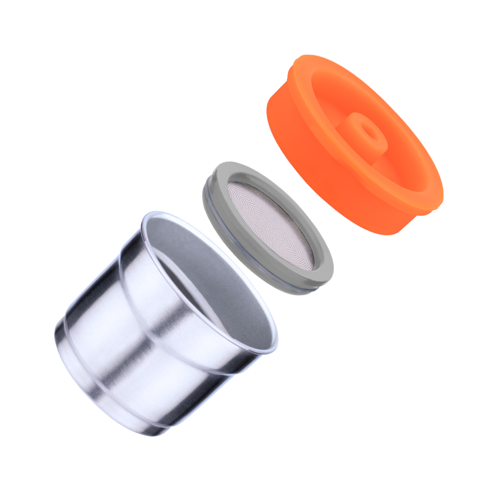 Многоразовые капсулы Icafilas для кофе-машины illy X Y, металлическая капсула из нержавеющей стали с фильтром для кофе