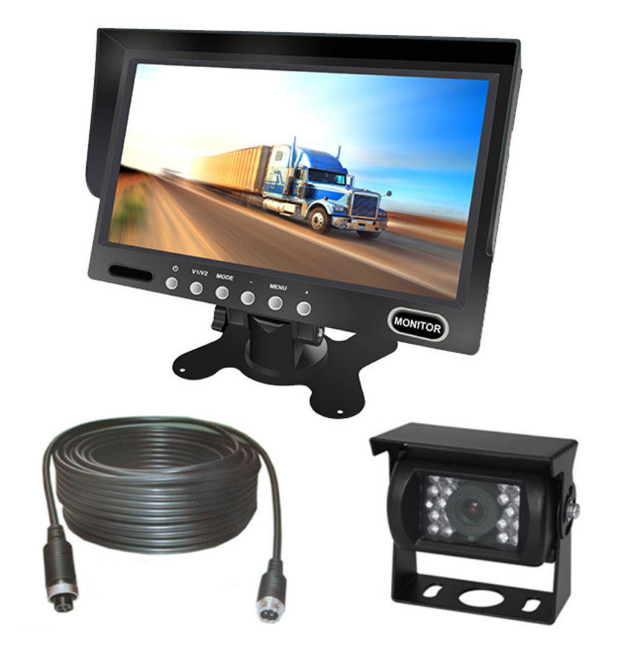 Factory Support 7 Inch LCD monitor Kit Video Camara De Reversa Recul Backup Rear View Camera System Car Reversing Aid