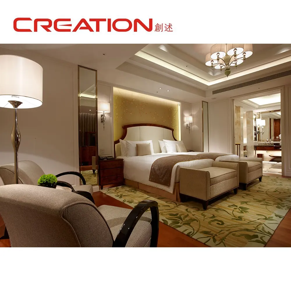 Custom 5 star high quality luxury hotel room furniture package
