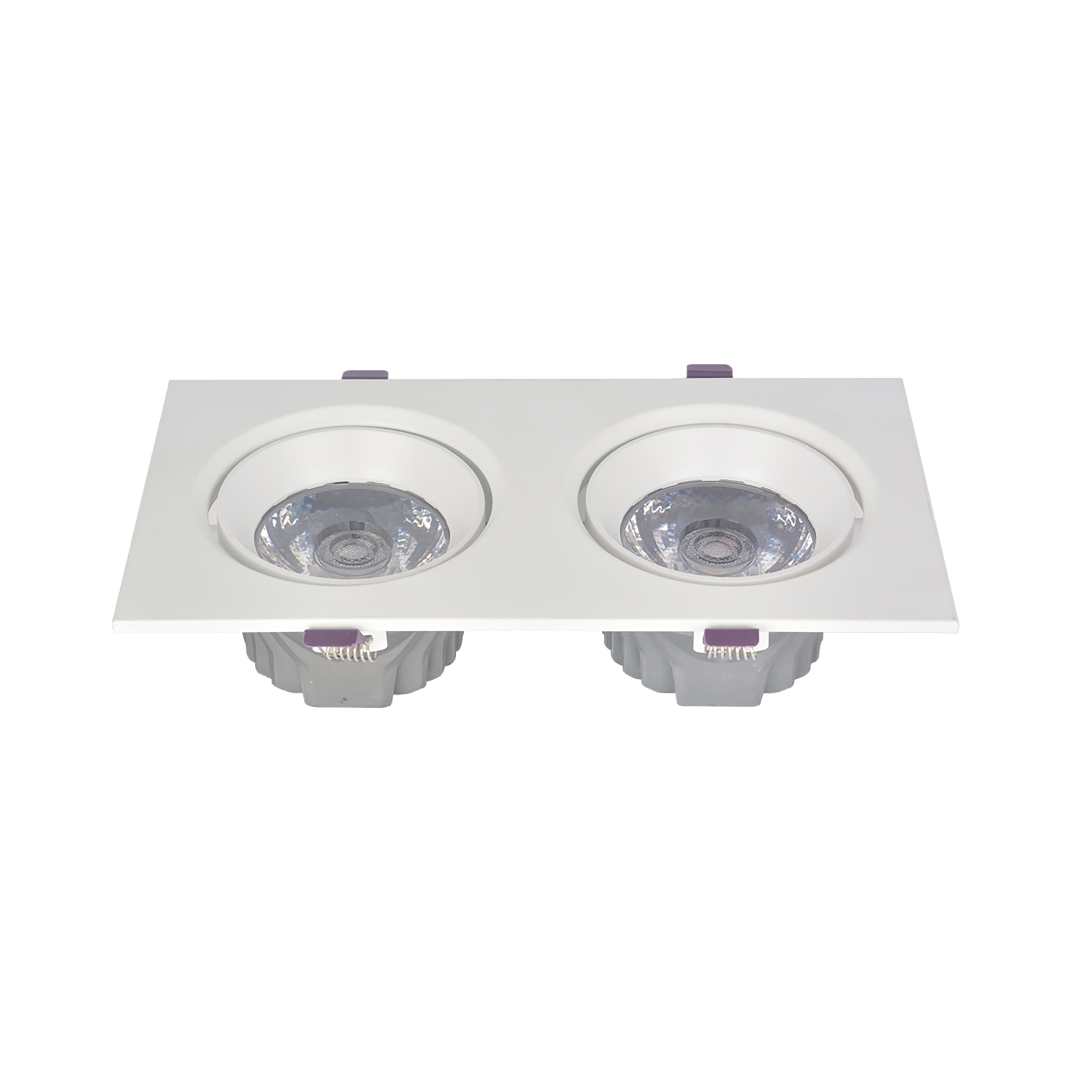 JHOW G3215 высокое качество Встраиваемые 15W офисный решетка потолочный светильник, Коб прожекторное освещение